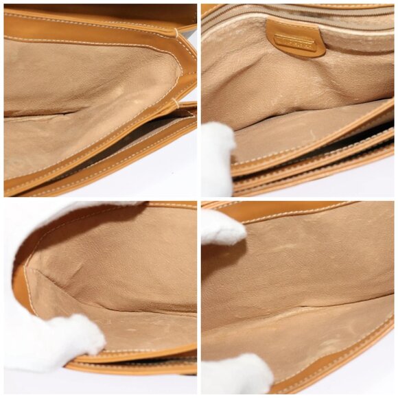 GUCCI Micro GG Supreme Shoulder Bag PVC Beige Gold 004 106 0024 Auth BA5286 - Picture 16 of 16